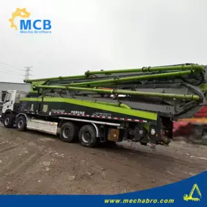 No. 241107P610, 2020 Zoomlion 63m concrete pump truck