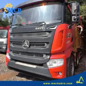 No. 241112P611, 2021 Sany 62m concrete pump truck