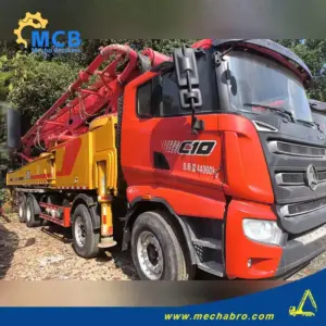 No. 241112P611, 2021 Sany 62m concrete pump truck