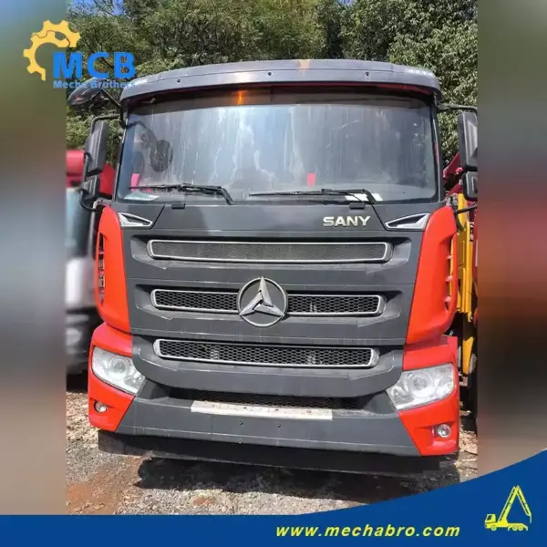 No. 241112P611, 2021 Sany 62m concrete pump truck