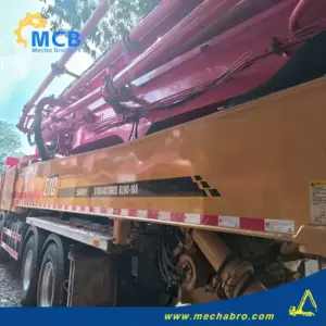 No. 241112P611, 2021 Sany 62m concrete pump truck