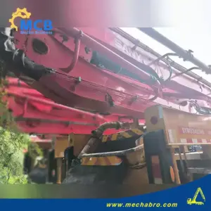 No. 241112P612, 2021 Sany 49m concrete pump truck