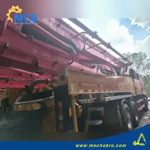 No. 241112P612, 2021 Sany 49m concrete pump truck