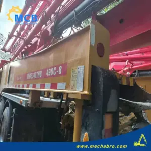 No. 241112P612, 2021 Sany 49m concrete pump truck