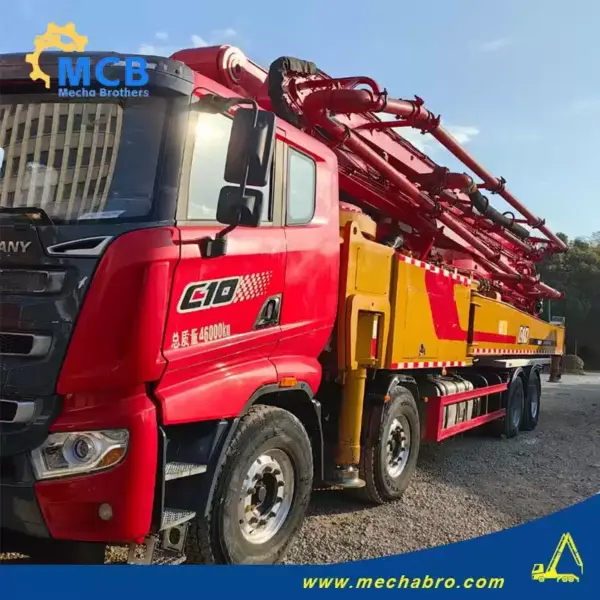 No. 241113P614, 2021 Sany 60m Concrete Pump Truck