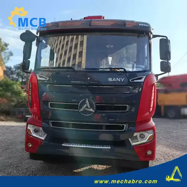 No. 241113P614, 2021 Sany 60m Concrete Pump Truck