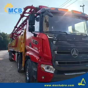 No. 241113P614, 2021 Sany 60m Concrete Pump Truck