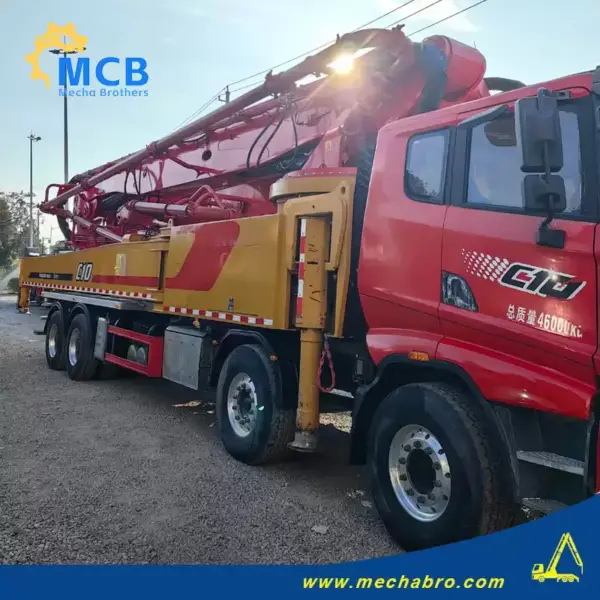 No. 241113P614, 2021 Sany 60m Concrete Pump Truck