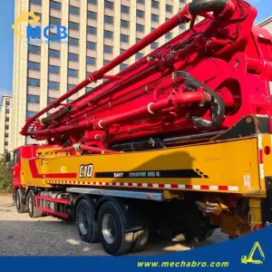 No. 241113P614, 2021 Sany 60m Concrete Pump Truck