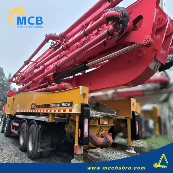 No. 241118P618, 2020 Sany 56m Concrete Pump Truck