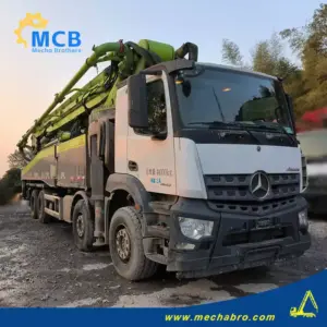 No. 241119P619, 2020 Zoomlion 63m Concrete Pump Truck