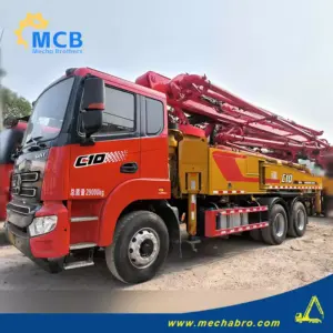 No. 241118P615, 2021 Sany 43m Concrete Pump Truck