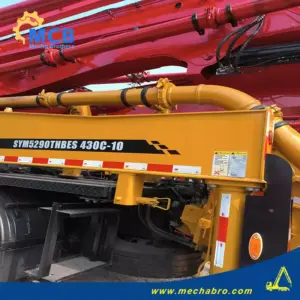 No. 241118P615, 2021 Sany 43m Concrete Pump Truck