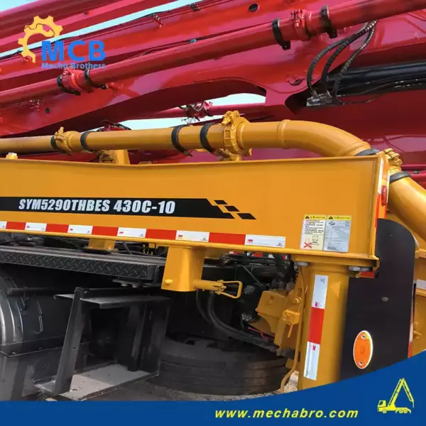 No. 241118P615, 2021 Sany 43m Concrete Pump Truck