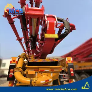 No. 241118P615, 2021 Sany 43m Concrete Pump Truck