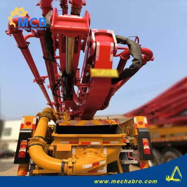 No. 241118P615, 2021 Sany 43m Concrete Pump Truck