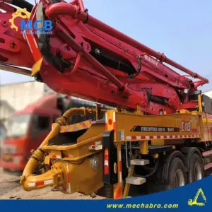 No. 241118P615, 2021 Sany 43m Concrete Pump Truck