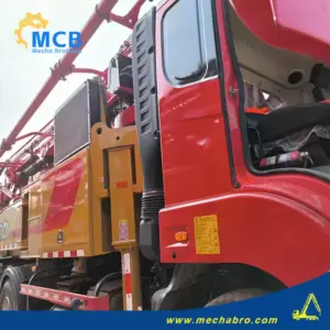 No. 241118P615, 2021 Sany 43m Concrete Pump Truck