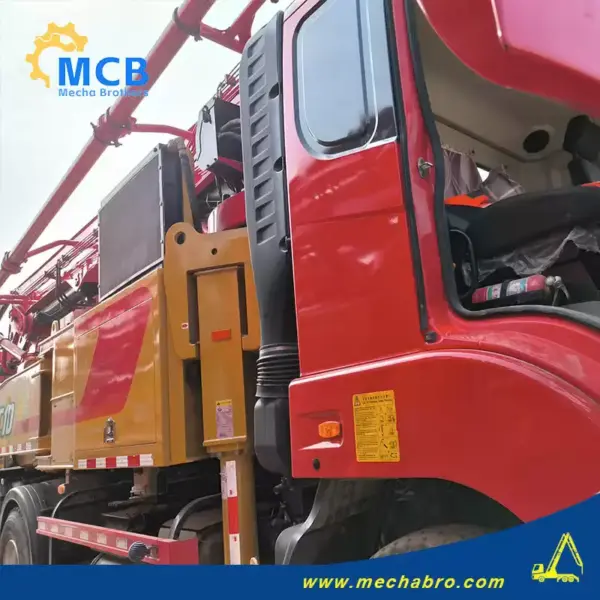 No. 241118P615, 2021 Sany 43m Concrete Pump Truck