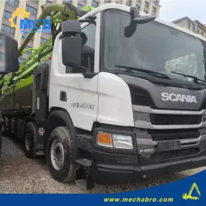 No. 241127P620, 2020 Zoomlion 63m Concrete Pump Truck