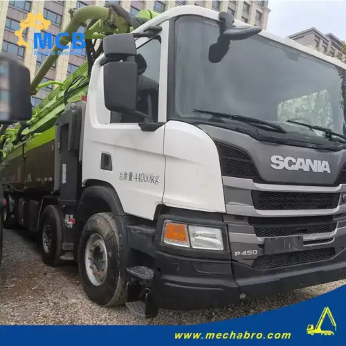 No. 241127P620, 2020 Zoomlion 63m Concrete Pump Truck