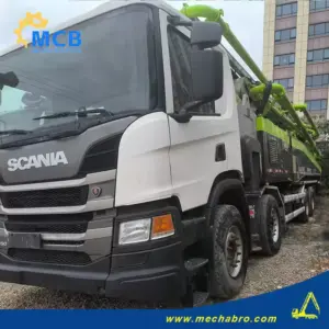 No. 241127P620, 2020 Zoomlion 63m Concrete Pump Truck