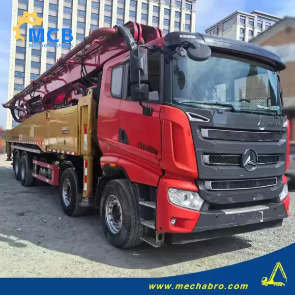 No. 241127P621, 2021 Sany 56m Concrete Pump Truck
