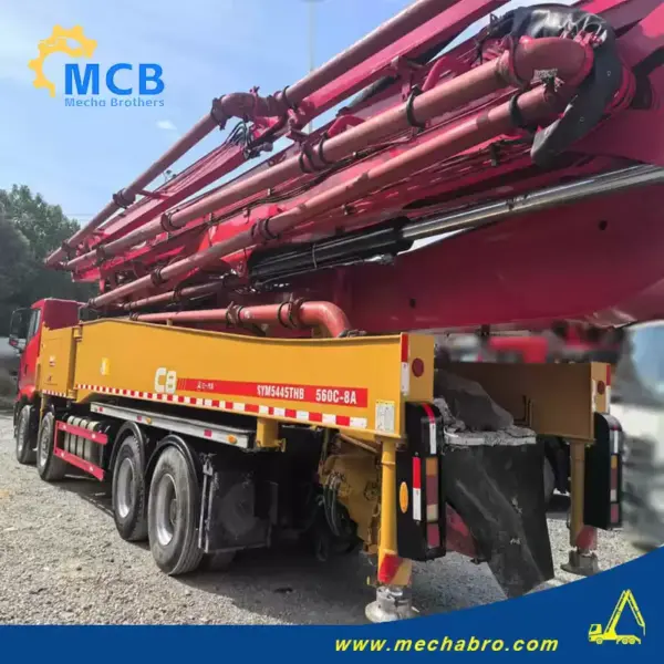 No. 241127P621, 2021 Sany 56m Concrete Pump Truck