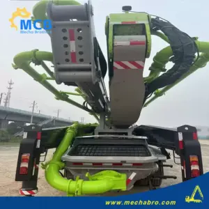 No. 241128P623, 2019 Zoomlion 56m Concrete Pump Truck