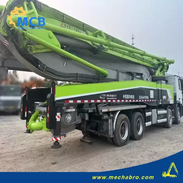 No. 241128P623, 2019 Zoomlion 56m Concrete Pump Truck
