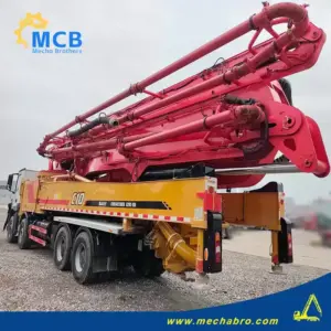No. 241128P624, 2020 Sany 62m Concrete Pump Truck
