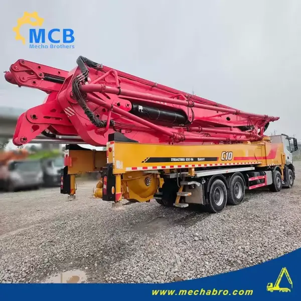 No. 241128P624, 2020 Sany 62m Concrete Pump Truck
