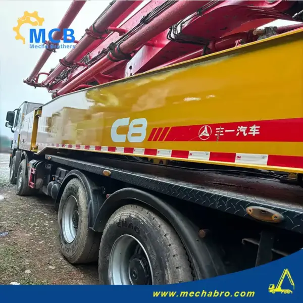 No. 241129P626, 2019 Sany 56m Concrete Pump Truck