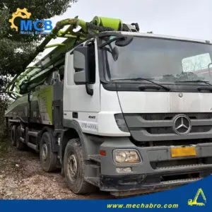 No. 241129P627, 2018 Zoomlion 56m Concrete Pump Truck