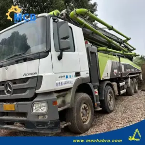 No. 241129P627, 2018 Zoomlion 56m Concrete Pump Truck