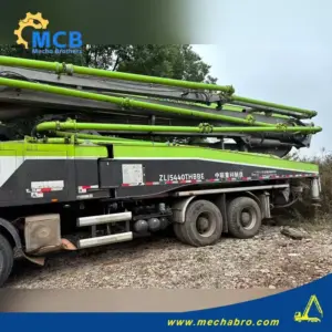 No. 241129P627, 2018 Zoomlion 56m Concrete Pump Truck