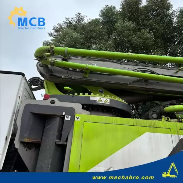 No. 241129P627, 2018 Zoomlion 56m Concrete Pump Truck