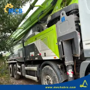 No. 241129P627, 2018 Zoomlion 56m Concrete Pump Truck