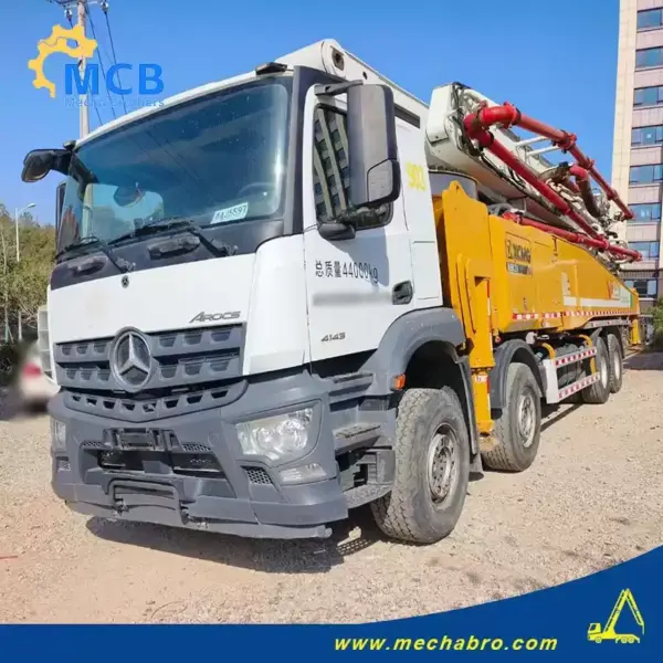 No. 241128P625, 2021 XCMG 62m Concrete Pump Truck