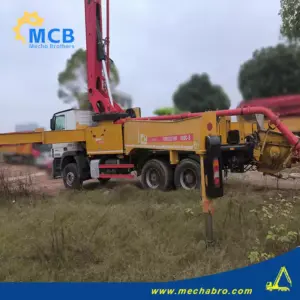 No. 241129P628, 2018 Sany 49m Concrete Pump Truck