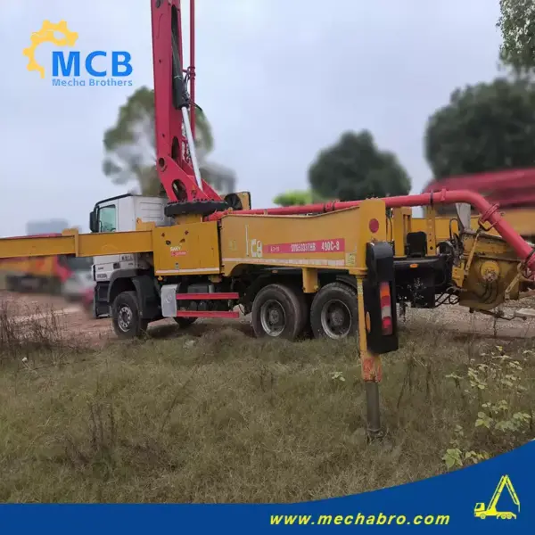 No. 241129P628, 2018 Sany 49m Concrete Pump Truck