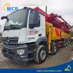No. 241203P629, 2021 Sany 62m Concrete Pump Truck