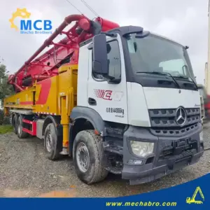 No. 241203P629, 2021 Sany 62m Concrete Pump Truck