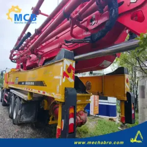 No. 241203P629, 2021 Sany 62m Concrete Pump Truck