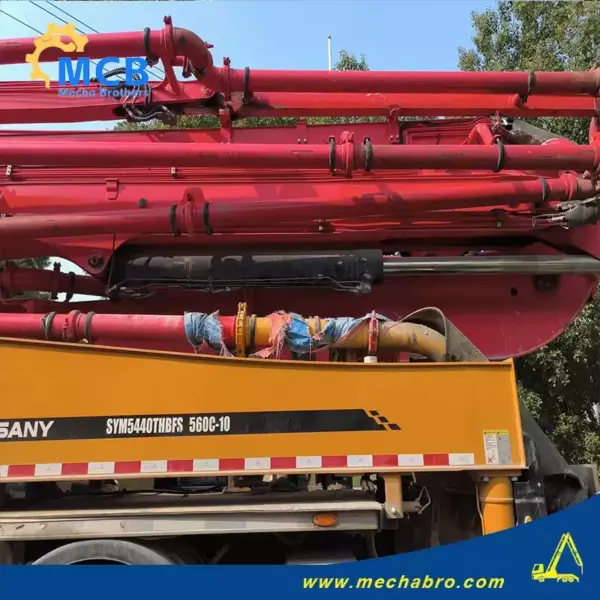 No. 241203P630, 2022 Sany 56m Concrete Pump Truck