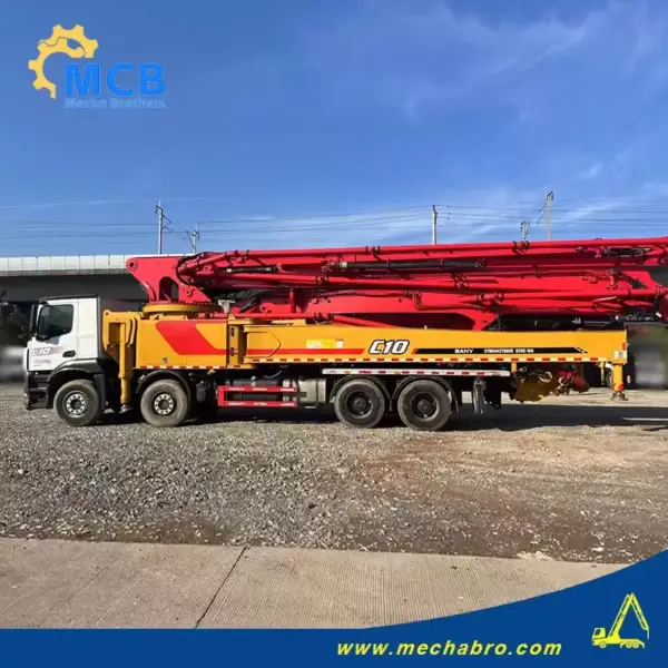 No. 241206P631, 2020 Sany 62m Concrete Pump Truck