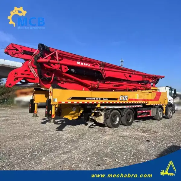 No. 241206P631, 2020 Sany 62m Concrete Pump Truck