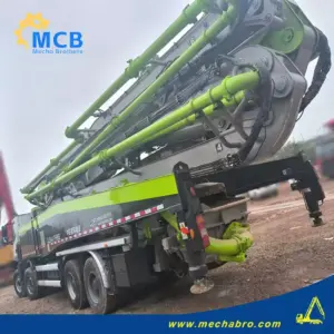 No. 241218P635, 2020 Zoomlion 63m Concrete Pump Truck