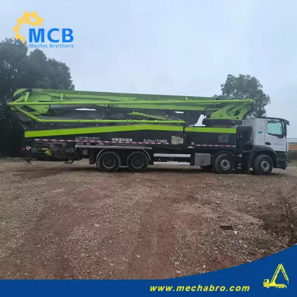 No. 241218P635, 2020 Zoomlion 63m Concrete Pump Truck