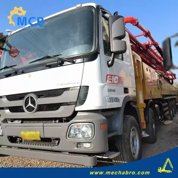 No. 241217P633, 2017 Sany 72m Concrete Pump Truck